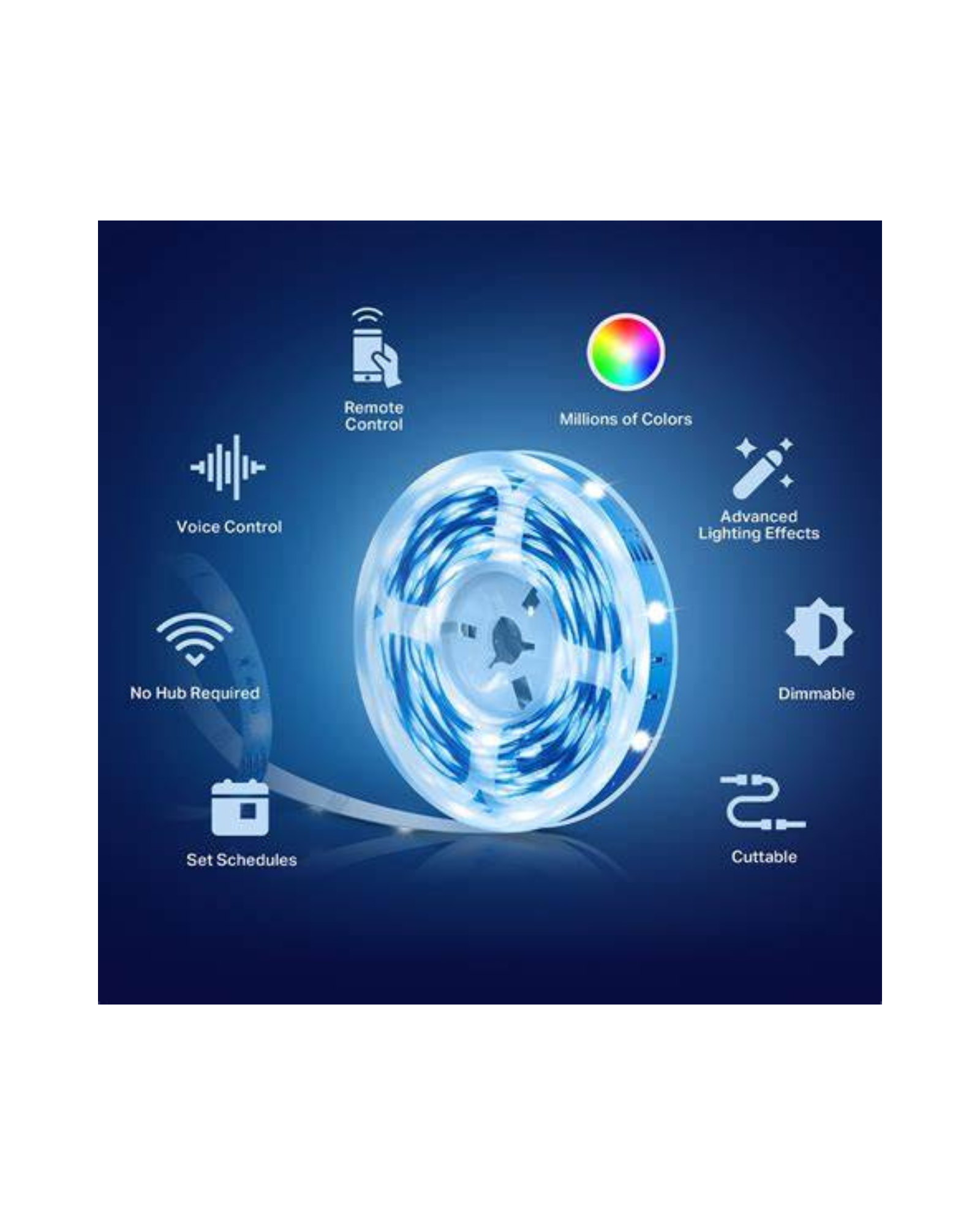 شريط إضاءة ذكي بتقنية Wi-Fi من TP-Link Tapo L900-5 شريط إضاءة ذكي بتقنية Wi-Fi من TP-Link Tapo L900-5